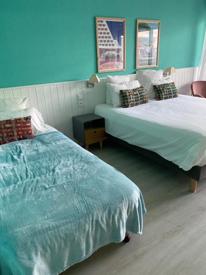 Hotel Saint-Clair, Cote Plage Ла-Гранд-Мот Экстерьер фото