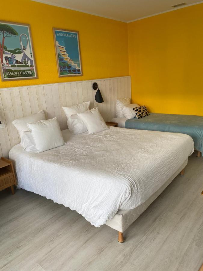 Hotel Saint-Clair, Cote Plage Ла-Гранд-Мот Экстерьер фото